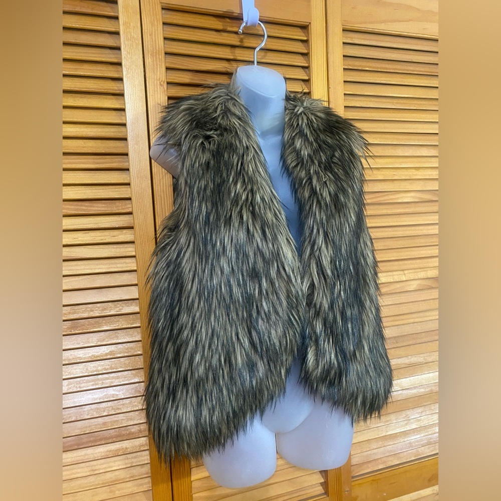 Faux fur vest by Ecoté for Urban Outfitters